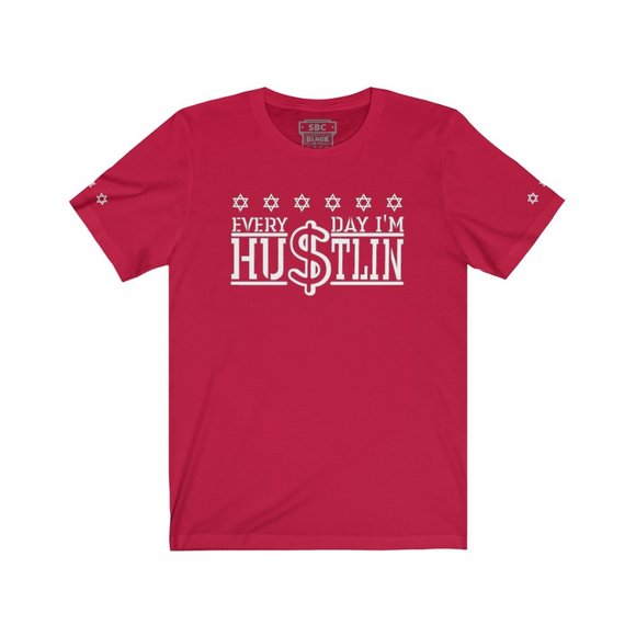 SBC Hustlin Short Sleeve Orange Tee - Picture 15 of 16